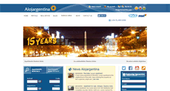 Desktop Screenshot of alojargentina.com